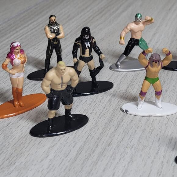 WWE Jada 2017 Lot Of 11 Nano Metalfigs Mini Metal Figurines Die Cast - Picture 5 of 6